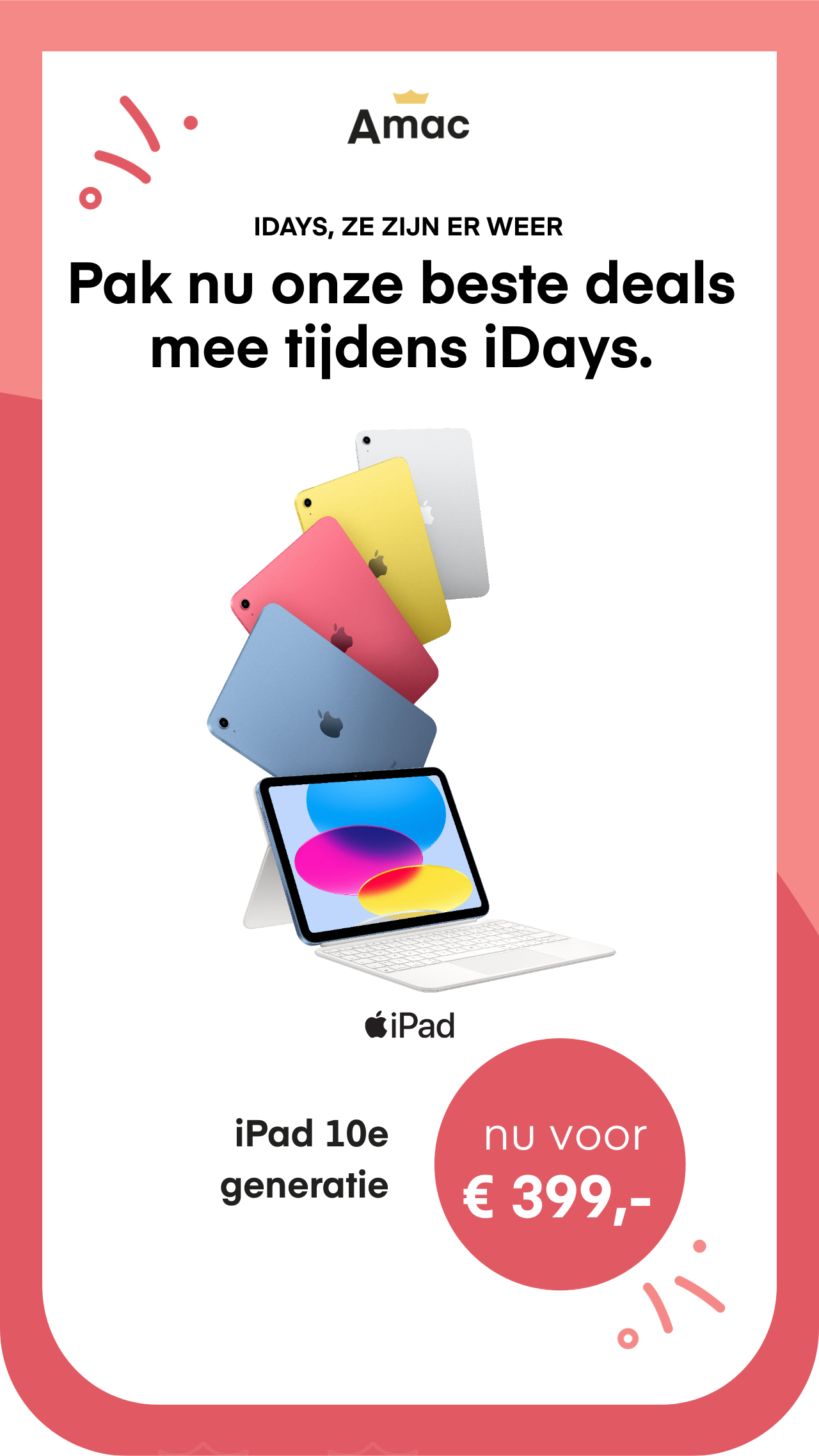iPad 10e generatie nu voor €399,-